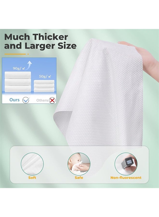HOMESTAR 5 Pack Disposable Bath Towels, 70x140cm Large Compressed Towel, Cotton Towel For Camping, Sports, Hiking - Image 3